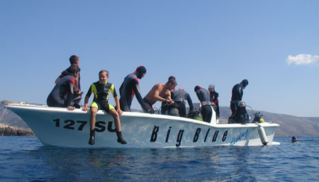Diving Bol island Brac Croatia