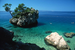 brela beach croatia