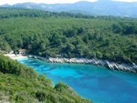 Korcula beach Dalmatia Croatia