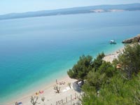 Lokva rogoznica beach Dalmatia Croatia