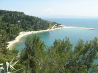 Split beach Dalmatia Croatia
