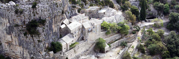 Blaca monastery Brac Croatia