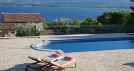 Bol villa with pool