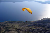 Paragliding island Brac